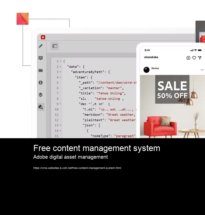 Free content management system Adobe digital asset management How is video content managed in a content management system?