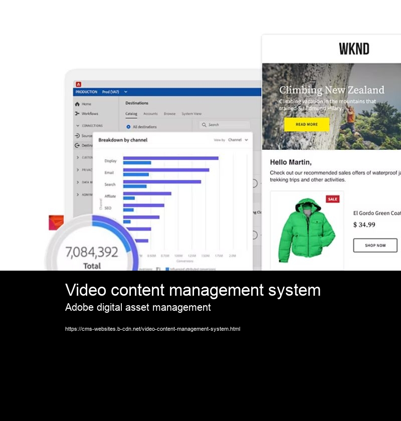 Video content management system Adobe digital asset management What is Adobe Cloud Manager and its functionalities?